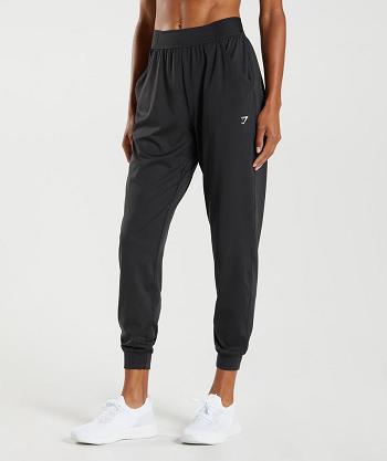 Dámské Kalhoty Jogger Gymshark Tréninková Performance Černé | CZ 4128ILH
